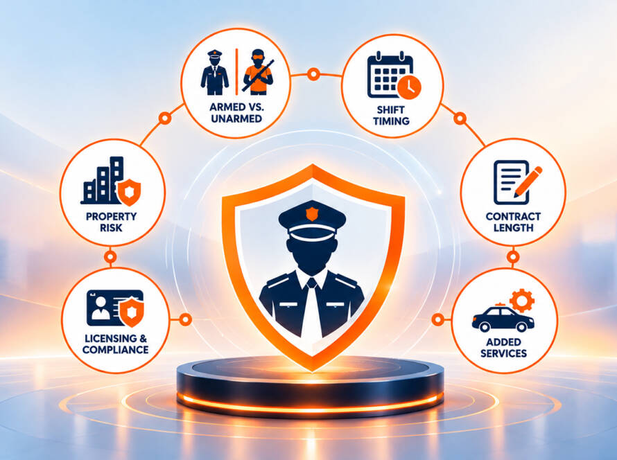 how much does a security guard cost in kansas city